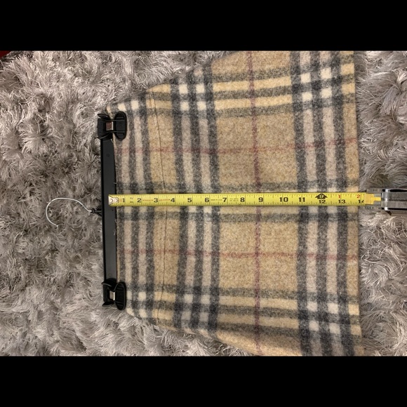 Vintage Burberry Wool Miniskirt - Picture 8 of 9